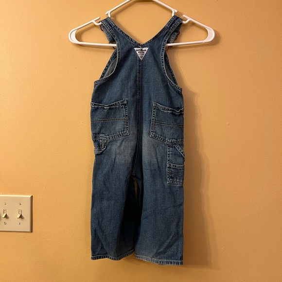 Oshkosh B'gosh Vestpak Denim Cargo Overalls Size 24 months - Picture 5 of 7